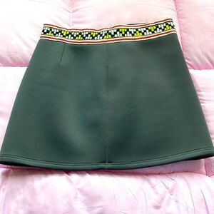 Gryphon Scuba black mini skirt NWT size medium